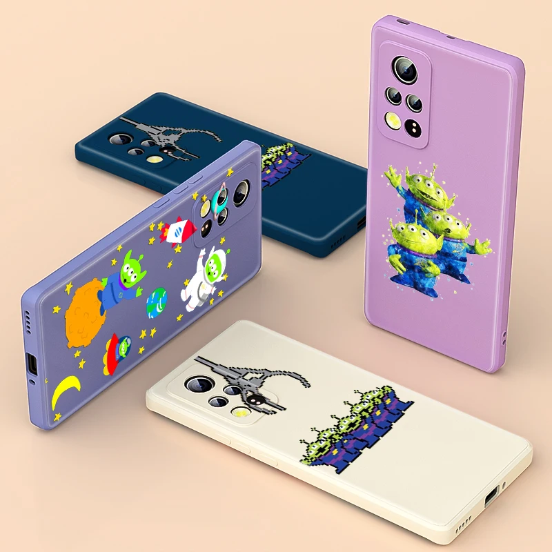 

Toy Story Three-Eyed Monster For Honor 20i X20 X10 10X 10i 9X 9C 9S Play 3 4 5 Pro Lite 5G Phone Case Liquid Silicone Soft