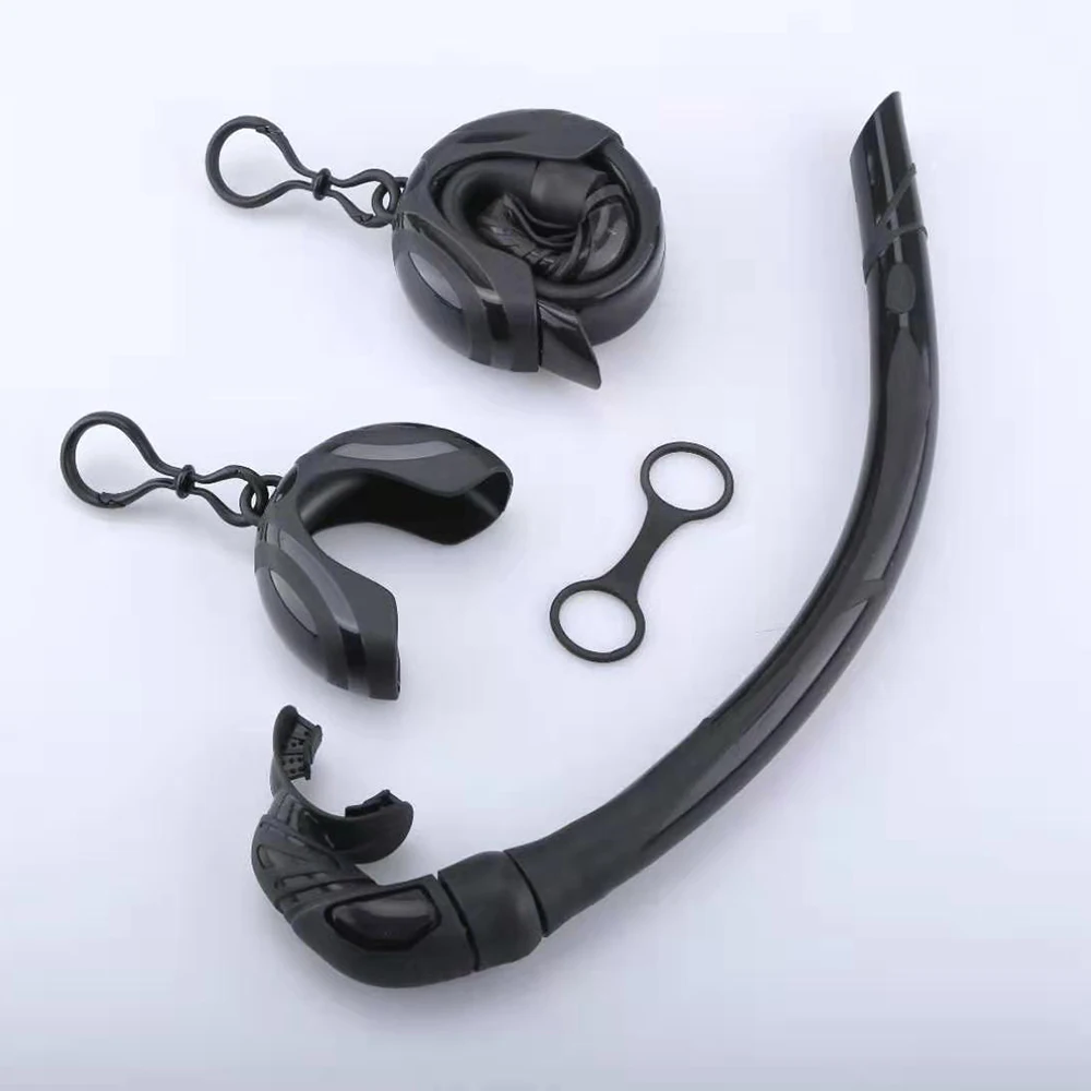 Силиконовая складная трубка с компактным футляром для хранения женщин мужчин