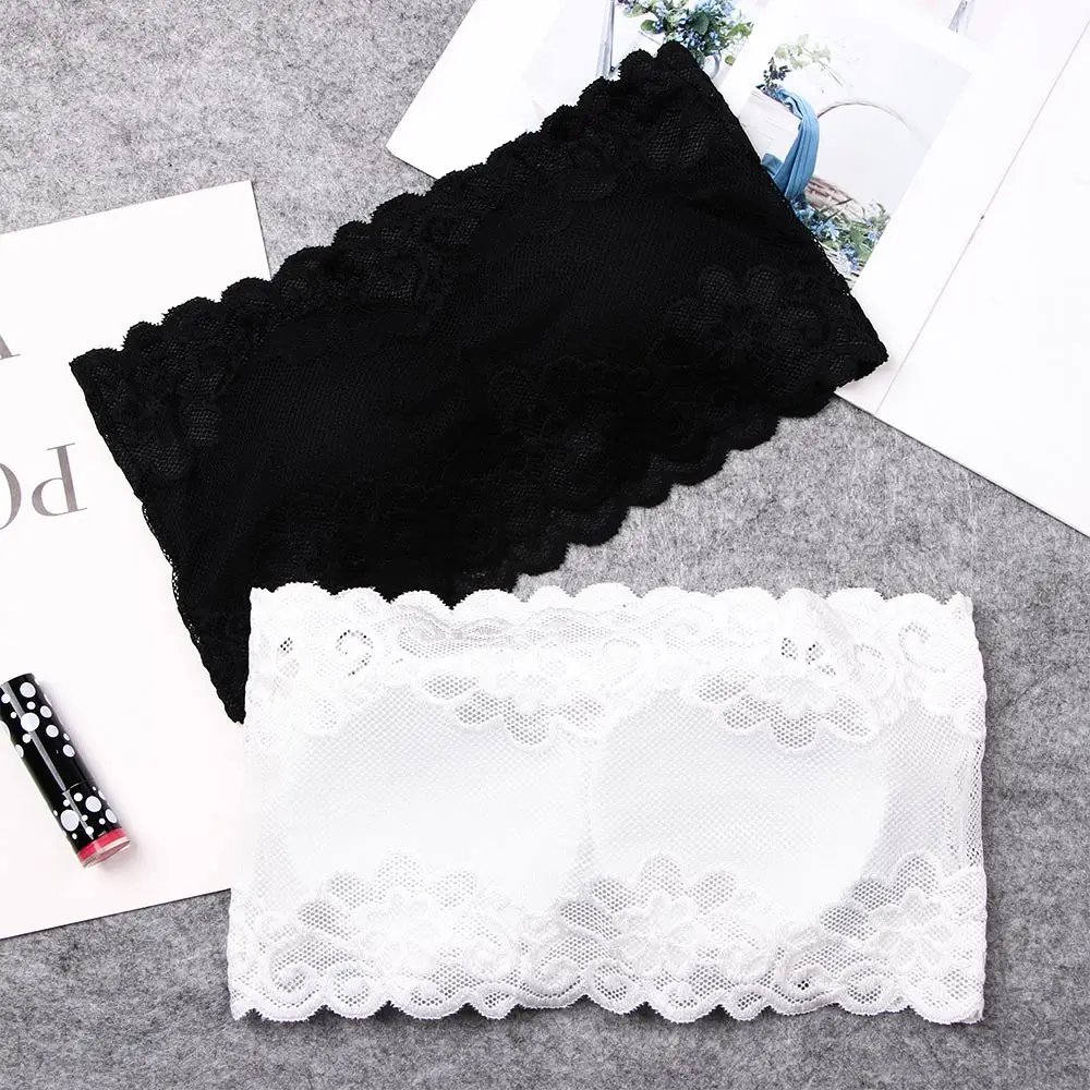 Женские кружевные топы пуш ап бюстгальтер бесшовный мягкий съемный на