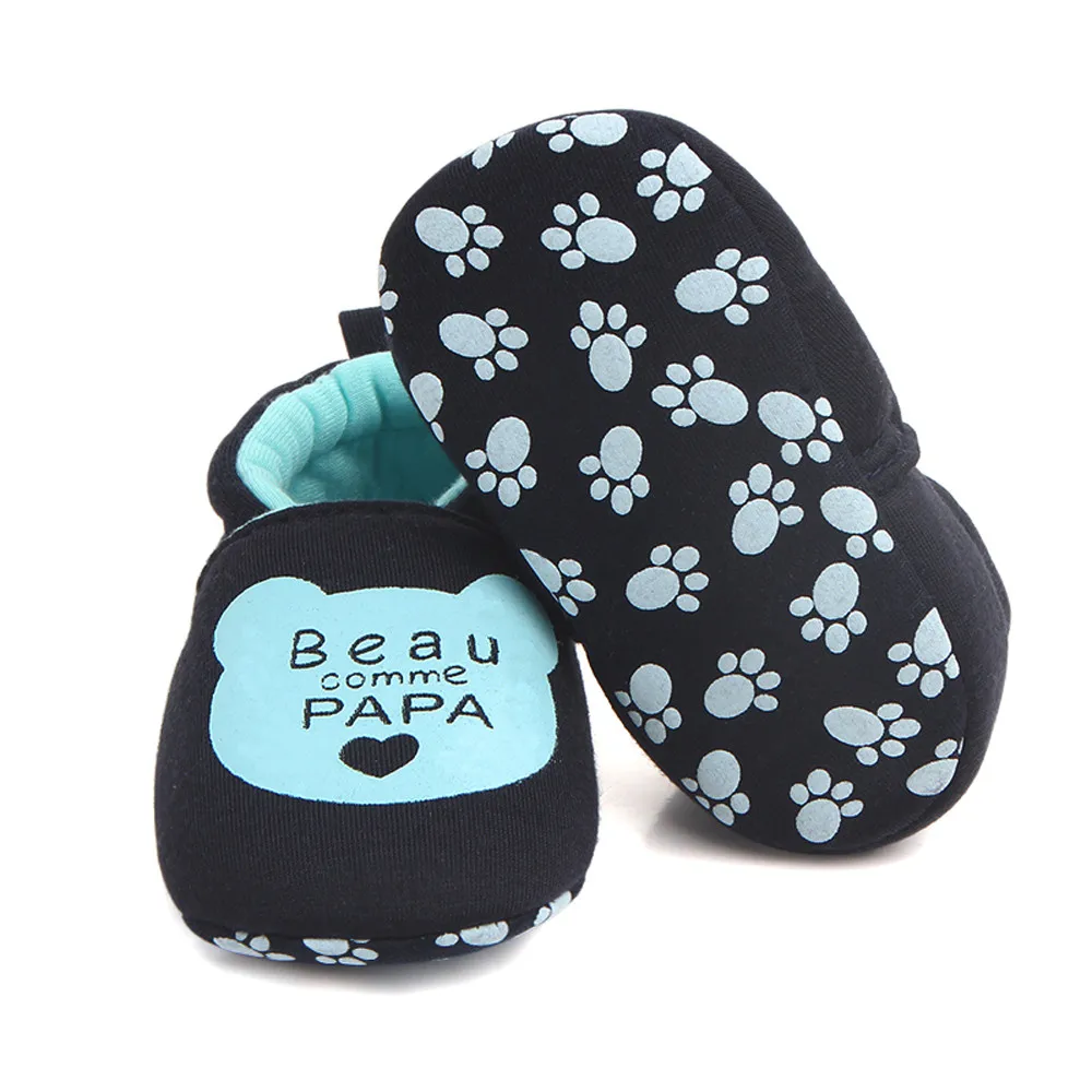 Милые пинетки для маленьких мальчиков и девочек розовые синие весенние туфли на