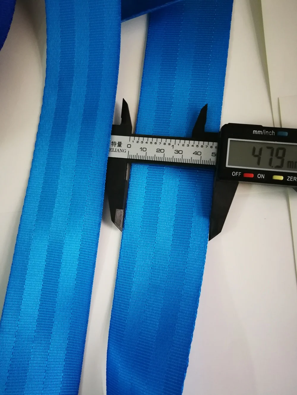 

XIMOOR 4-36Meter Aqua Blue Car Seat Belt Webbing Universal Car Personalized Modification Seat Belt Webbing Car Accessories