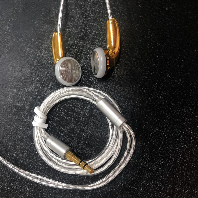 Наушники вкладыши DIY Tingo TC400 Hi Fi наушники с басами плоской головкой Pk MX985 EMX500S TC200