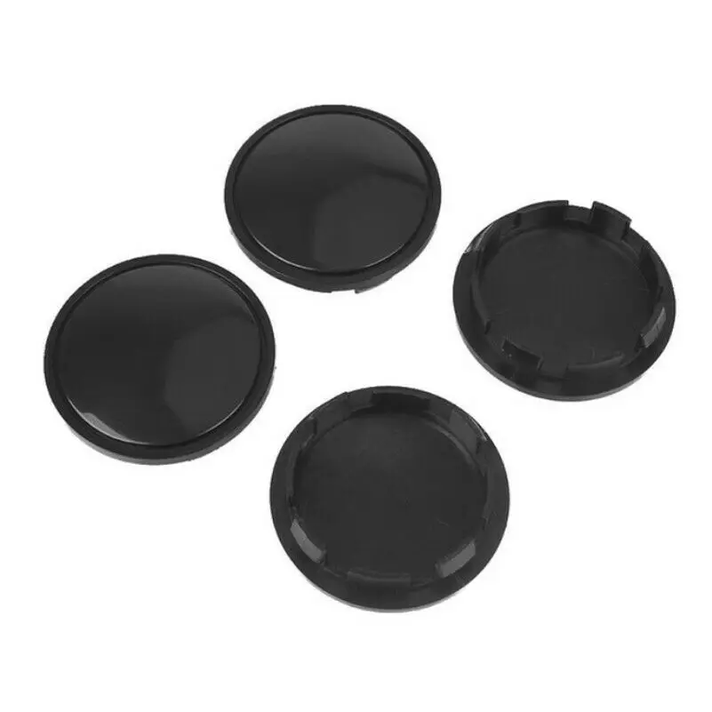 4 шт. Универсальная крышка ступицы колеса автомобиля 65 мм (55 мм) черная запасная