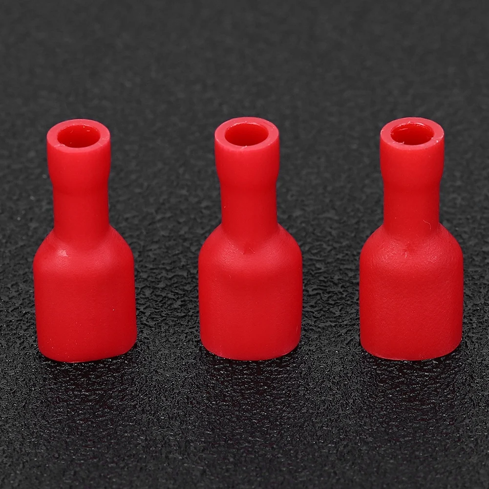 

1000Pcs FDFD1-250 Female Terminal PVC Full Insulation Female Terminal Wire Connector Terminal Kit Red
