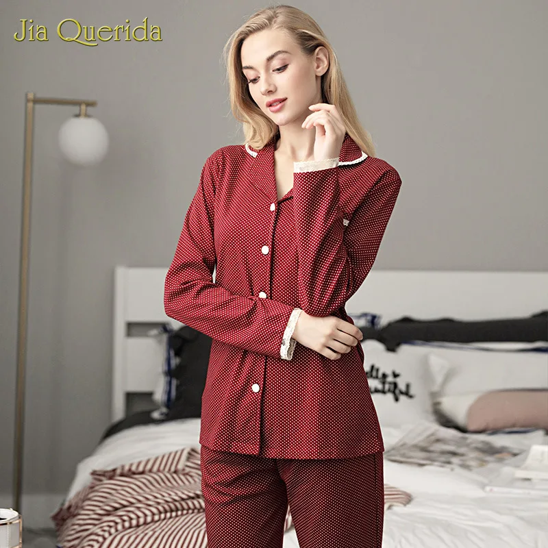 Осенний кардиган с длинными рукавами 100% хлопок в горошек кружевной отделкой