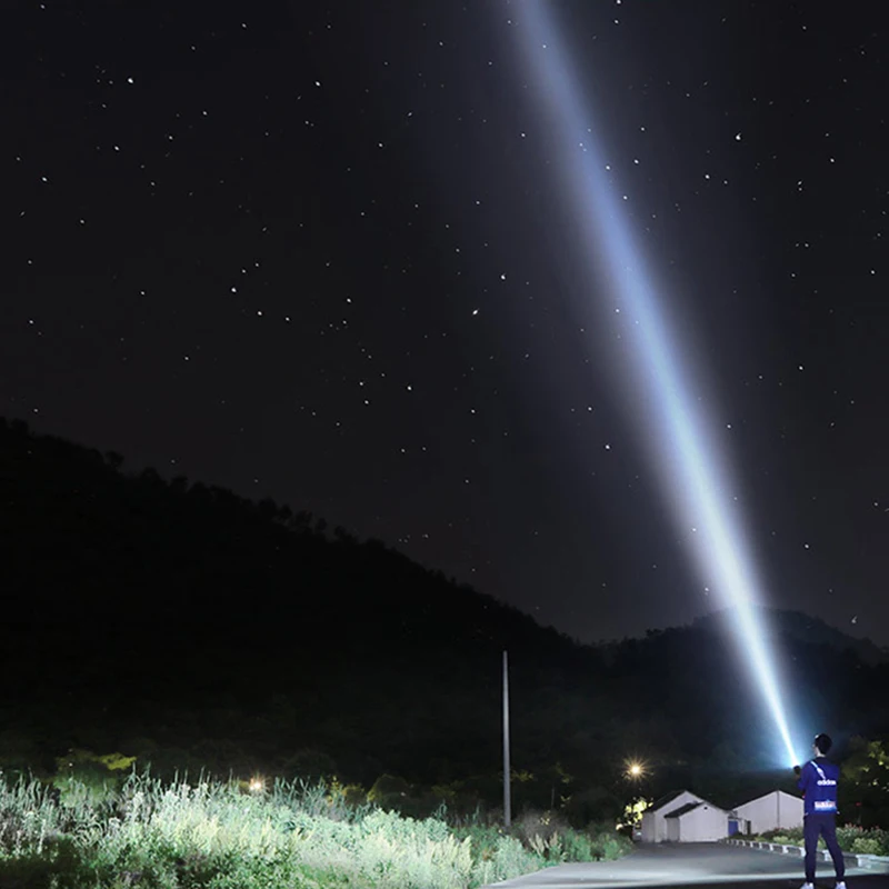 

Litwod most powerful LED flashlight z40 8000LM USB rechargea XHP70.2 fishing torch lantern hunting lamp light use 26650 battery