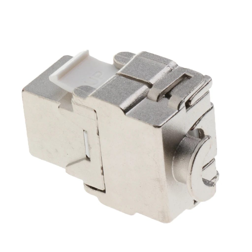 Dovewill 5 шт. Cat6A RJ45 FTP инструмент без типа цинковый сплав сетевой модуль