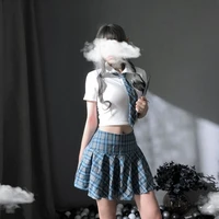 jimiko sexy student uniform skirt cute lingerie sailor school girl outfit sex clubwear erotic serve costumes cosplay schoolgirl