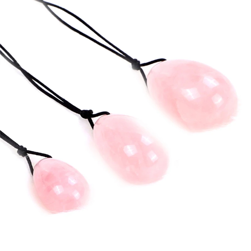 Crystal Quartz Yoni Egg Set For Kegel Exerciser Yoga Postpartum Health Massage | Красота и здоровье