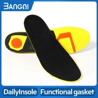 3angni pu sport insole hard arch support for flat feet relief pain feet plantar fasciitis gel orthopedic shoe pads for men women