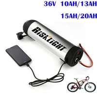 no tax to eu 36 volt 18650 15ah water bottle ebike 36v 20ah down tube lithium ion battery for 250w 500w 350w electric bicycle