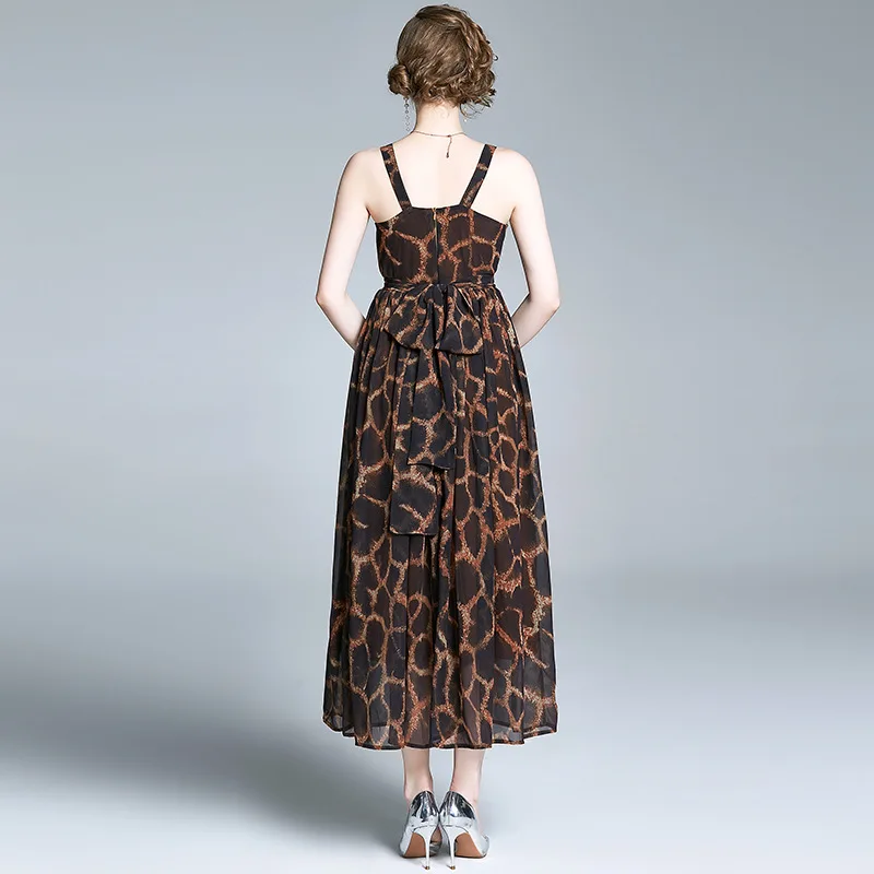 Женское элегантное пляжное платье для отпуска с V образным вырезом красивое