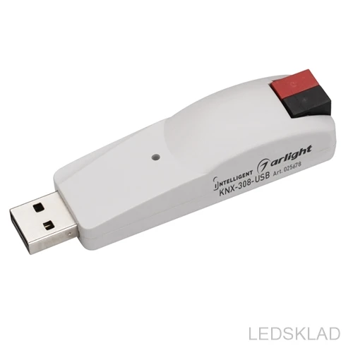 025678 INTELLIGENT ARLIGHT Конвертер KNX 308 USB (BUS) (IARL Пластик) 1шт. Arlight|Новизна освещения| |