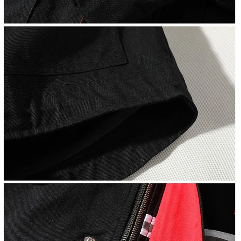 FGKKS Тренд Брендовая мужская куртка с капюшоном High Street Мужская хип-хоп модная