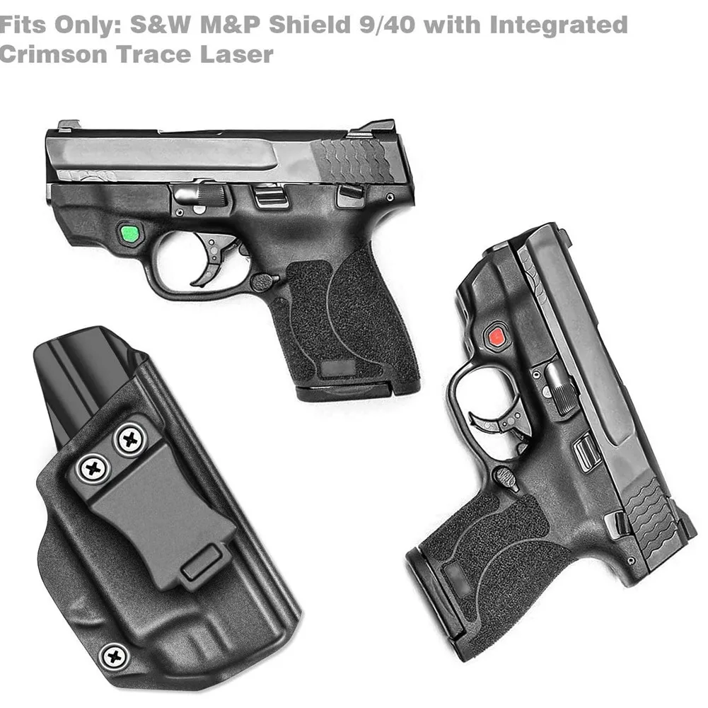 Углеродное волокно Kydex внутренний пояс кобура для Смит Wesson M P щит 9 мм встроенный