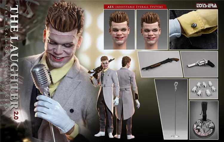 Игрушки Эра 1/6 TE028 смех 2,0 Мужской Джокер фигурки с 2 головы лепить коллекции - Цвет: In Stock