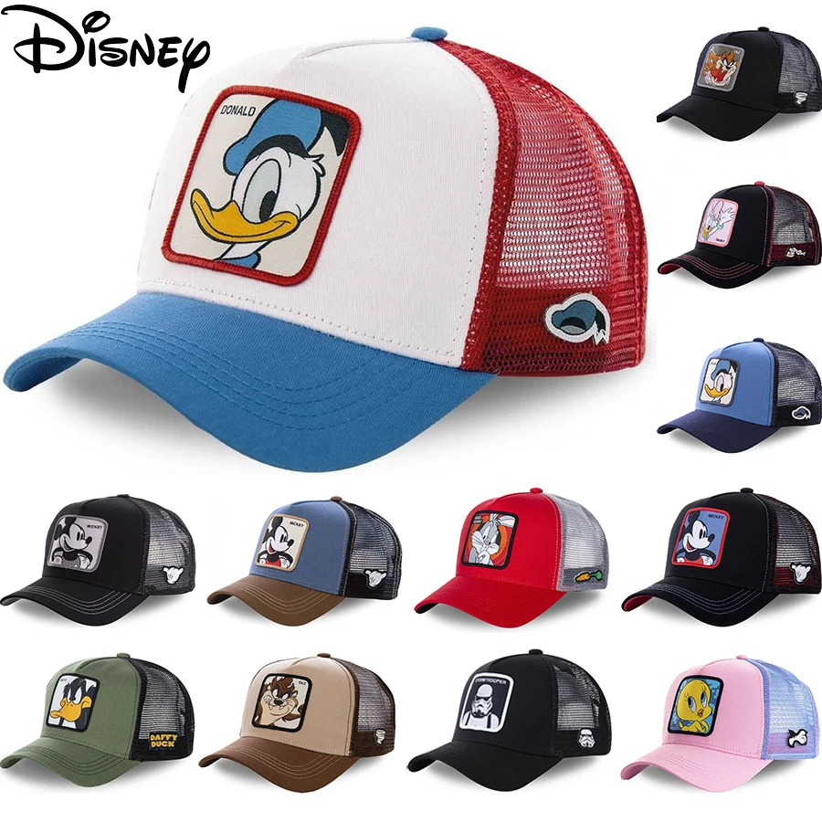 Бейсболка бренда Disney кепка Микки Дональда из сетчатой ткани летняя мультяшная