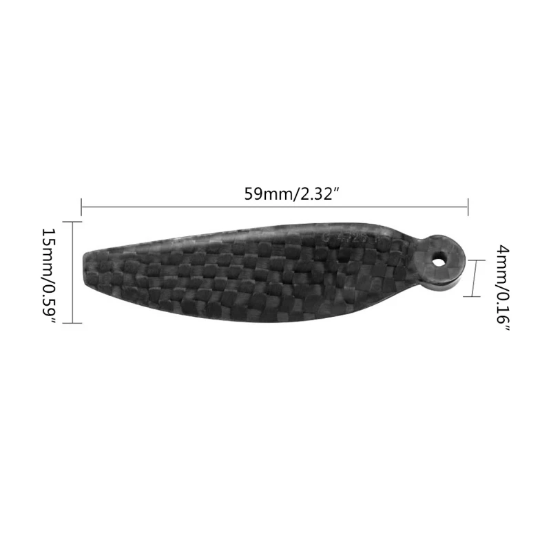 Y1UB Light Stable Carbon Fiber Propellers Blade for dji- Mavic Mini/Mini 2 Drone Replacement Accessory