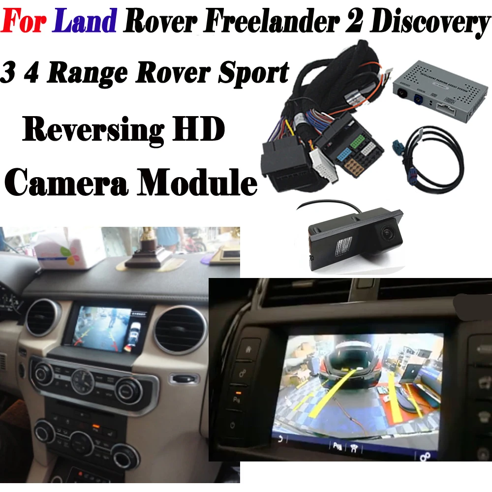 Камера заднего вида для Land Rover freelander 2 Discovery 3 4 Range Rover Sport экран дисплей передний парковочный декодер для камеры