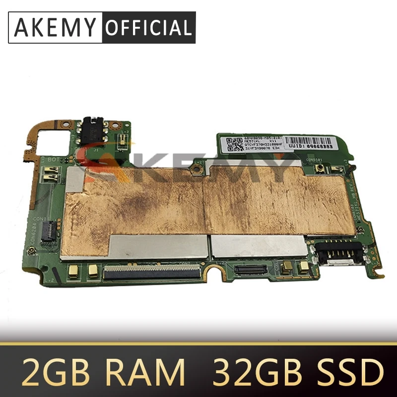 

original 60NK0080-MB2700 For ASUS Nexus 7 2ND me571K MB REV 1.4 tablet motherboard WITH 2GB RAM AND 32GB SSD All tests OK