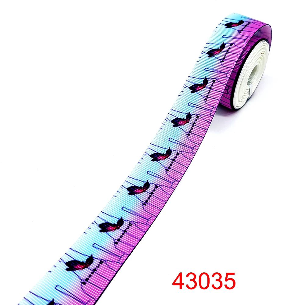 Товары для рукоделия корсажная лента с мультяшным принтом атласная 50 ярдов