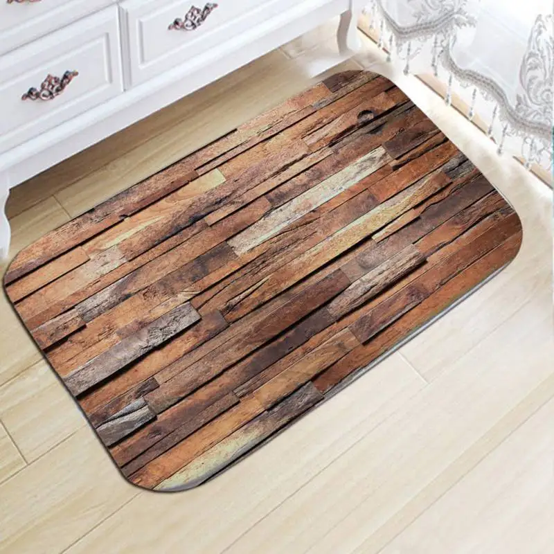 Креативный ковер Европейского типа с 3D принтом Рождественский нескользящий