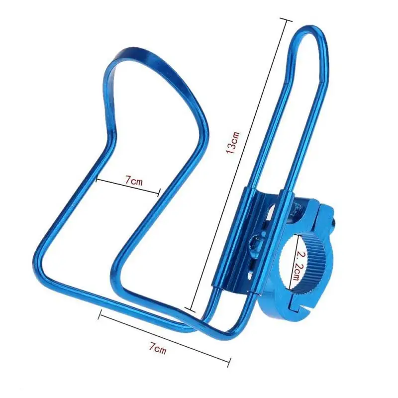 

Bike Kettle Frame Mountain Bike Outdoor Riding Cycling Seat Post Back Resistant Stable Cage Rack Double Water Bottle Holder