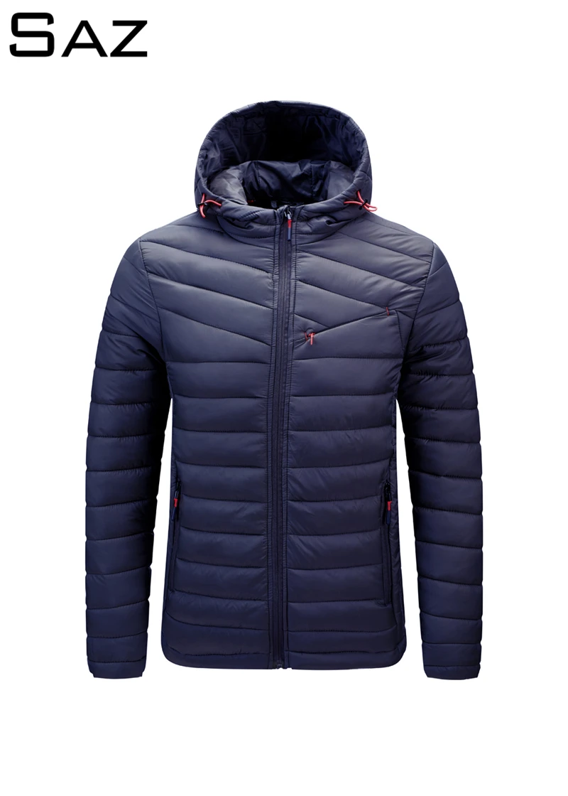 Саз пуховая куртка для мужчин ультра легкая зимняя пуховик Для зимние пальто