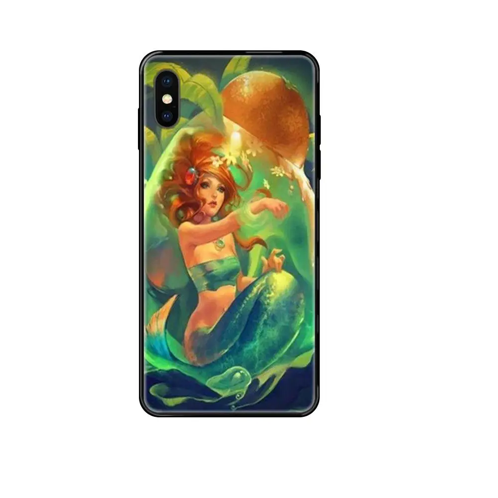 Красивая Русалка Love Fantasy Animal для Galaxy A70 A71 A70E A5 A6 A7 A8 A10 A10S A20 A20S A20E A21S A30S A40 A50 2017 2018 |
