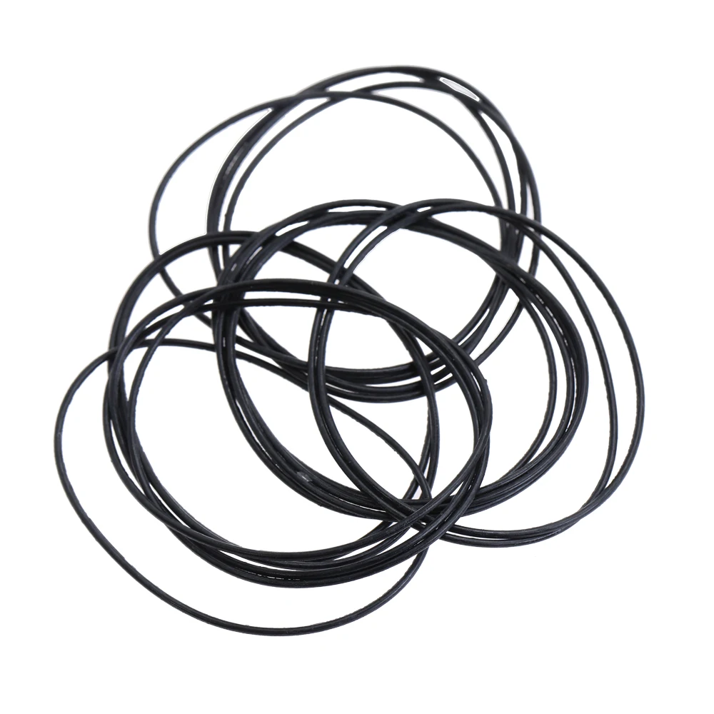 100 штук черных уплотнительных резиновых кольцеобразных уплотнителей типа "O" из нитрилбутадиеновой резины с наружным диаметром 4/4,5/5/5,5/6/6,5/7/8/9/10~64 *1 мм шайбы на.