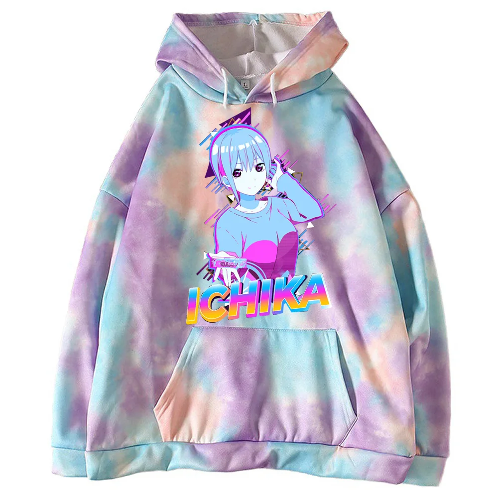 

Tie Dye Hoodie Sweatshirts Harajuku Nakano Ichika Men's Women The Quintessential Quintuplets Pullovers Hoodie Fashion Sportswear
