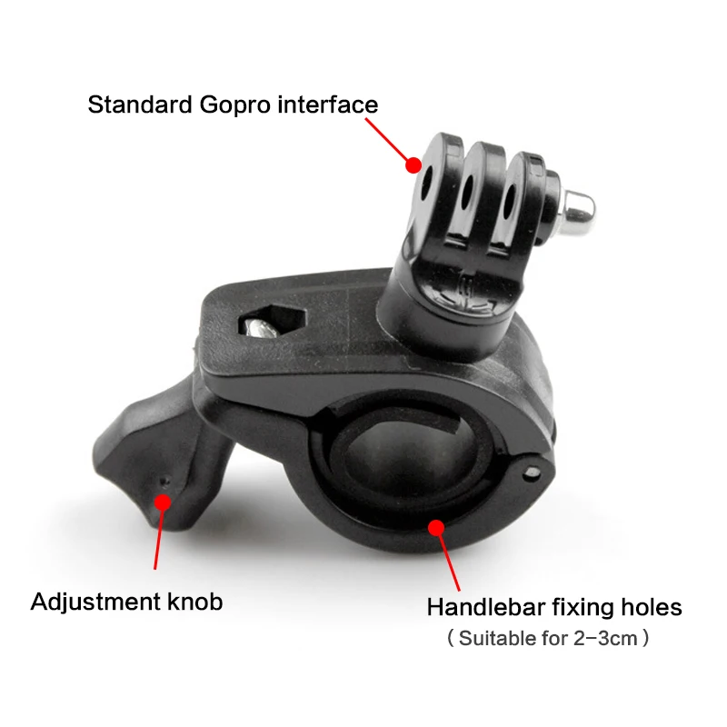 

Gopro Hero Camera bike accessories Bicycle Mount Bike Motorcycle Bracket Holder for Go Pro Hero 8 7 6 5 4 SJCAM Stand Frame Clip