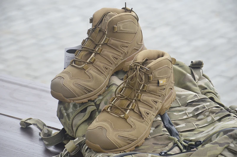 Sandy boots Socks SLO/фирменные военные ботинки для пустыни; Мужская спецобувь для спецназа; защитная обувь; армейские ботинки; Zapatos; женские армейские ботинки - Цвет: Sandy boots Socks