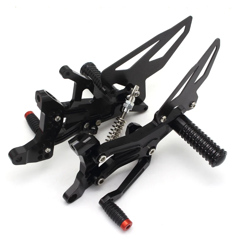 Мотоцикл весь ЧПУ и углеродного волокна Rearset Rider Rearsets подставка для ног Ducati PANIGALE V4S