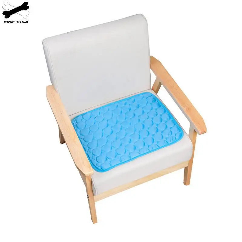 

Summmer Dog Mat Cooling Ice Pad For Cat Pet Sofa Bed Foldable Blanket For Small Medium Large Dogs Washable Car Cold Cushion