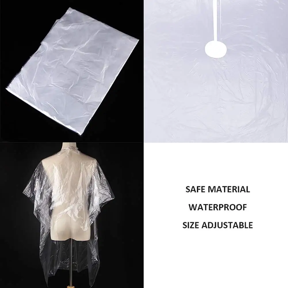 50Pcs Disposable Hair Dyeing Cape Shawl Hairdressing Cutting Salon Scarf 92*130cm Clearance Cheap Price | Красота и здоровье