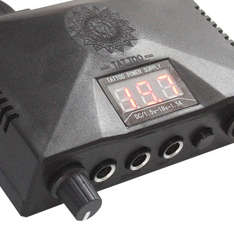 

Tattoo Power Supply Voltage Transformer LED Digital Colorful Dual Tattoo Power for Tattoo Machine Power Supply-US Plug