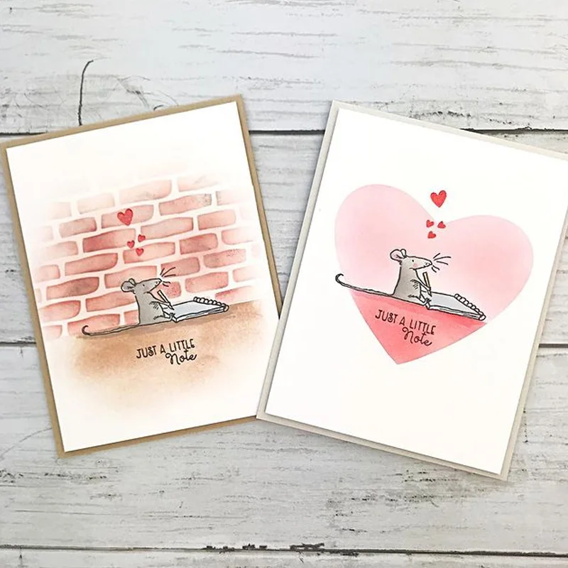 

Drawing Rats Smiles Dog Tickles Dies Corresponding Stamps DIY Scrapbooking Card Album Making Embossing Crafts Stencil 2020