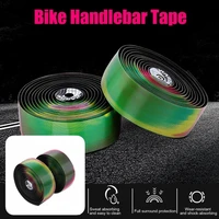 lightweight easily clean color changing polyurethane bar tape for road bicycle
