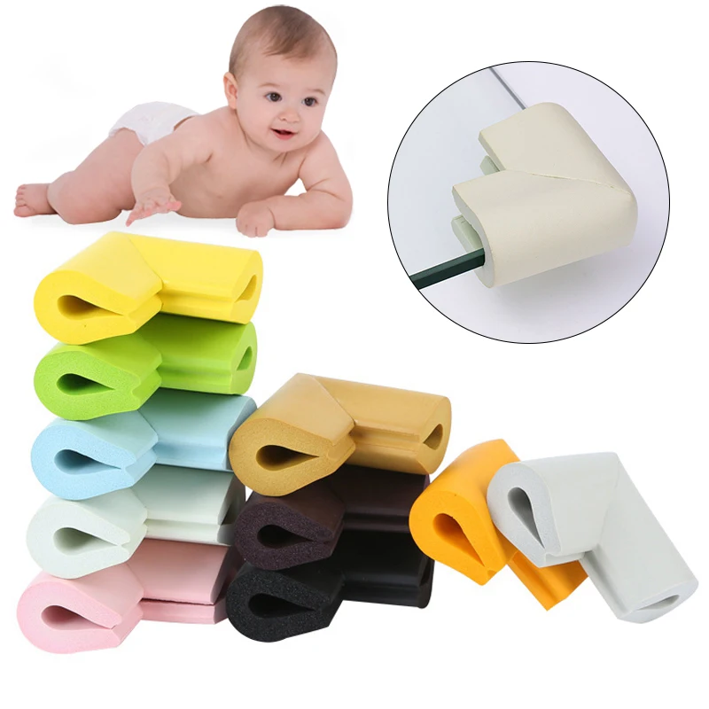 

Baby Safety Table Desk Edge Guards Corner Edge Protection Furniture Cover for Child Care Protect Tape 6x6cm