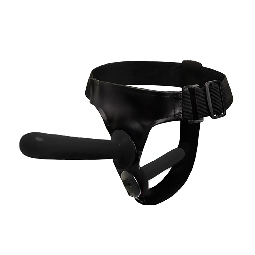 Двойной реалистичный фаллоимитатор BFACCIA Анальный Ультраэластичный ремешок на