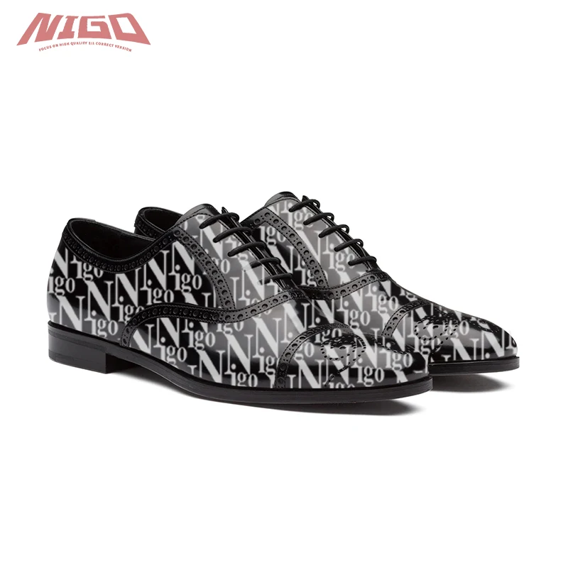 

Туфли-оксфорды NIGO P Fumé 21ss # nigo333