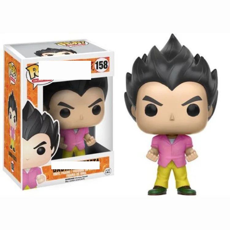 FUNKO POP оригинальный Dragon Ball Z Badmen Vegeta #158 коллекция моделей Игрушек 2020 Куклы Фигурки