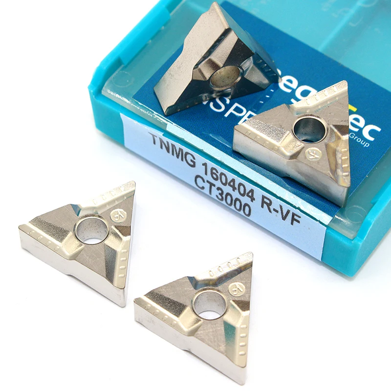 

TNMG 160404 R VF CT3000 Cermet Blade Carbide Inserts External Turning Tool TNMG160404 Cnc Cutting Tools CNC Lathe Cutter Tools