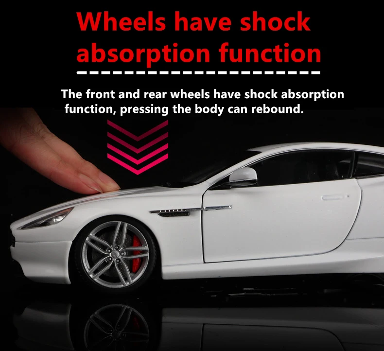 Welly 1:18 Aston Martin db9 сплав модель автомобиля Моделирование Украшение коллекция