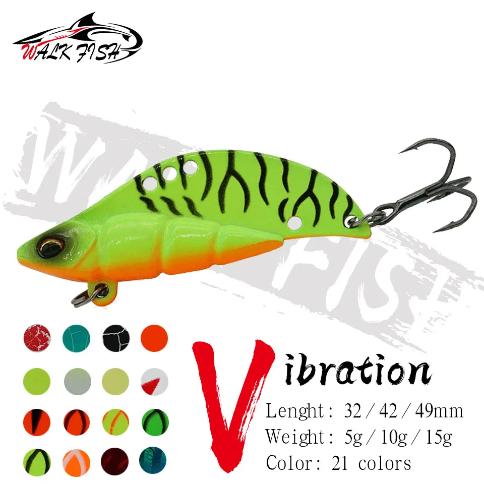 

WALK FISH приманка для рыбной ловли, Вибрирующая искусственная приманка, 10 г, 1 дюймов, металлическая приманка, приманка для окуня, ложка, приманк...