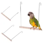 Попугай Кокосовая лестница гнездо планшетов Подвесные качели для клетки подвесные игрушки стенд держатель птица