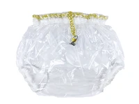 1 pcshaian abdl pull on locking plastic pants color glass clear p016 9