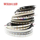 DC5V WS2812B Светодиодные ленты 30607496100144 светодиодовm WS2812 IC Полный Цвет Смарт пикселей лампа лента IP30IP65IP67 волшебный цвет светильник