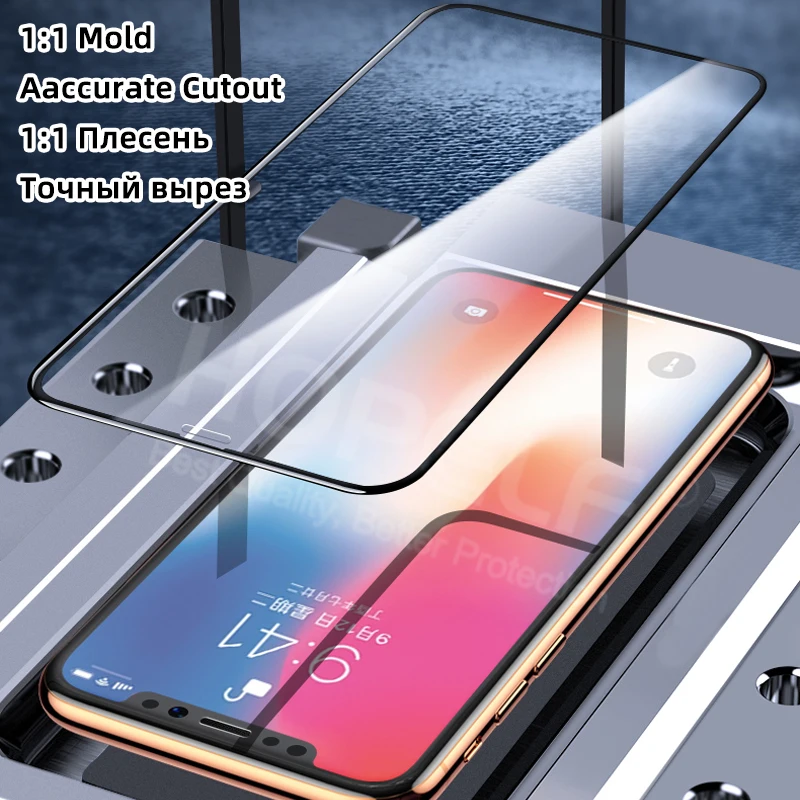 Защитное стекло HOPELF для смартфона Samsung Galaxy A10/A20/A30/A40/A50/A50S/A70 M10/M20/M30 покрытие 6D